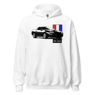 1998-2002 Camaro Hoodie in white